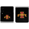 Iowa State University Primary Logo Black Galaxy Z Flip4 5G Skin
